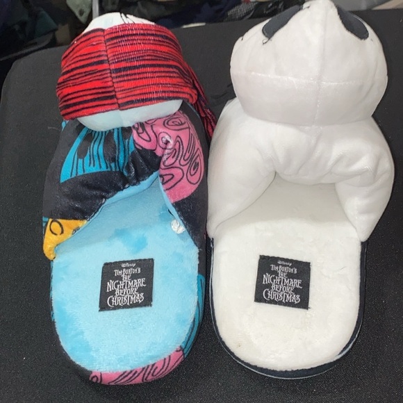 Disney Nightmare Before Christmas Slippers adult size 7/8 VERY CLEAN - Picture 6 of 10